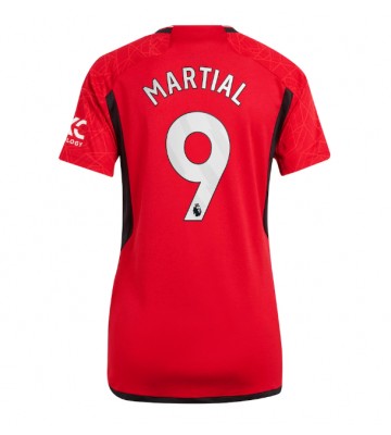 Manchester United Anthony Martial #9 Kotipaita Naisten 2023-24 Lyhyet Hihat